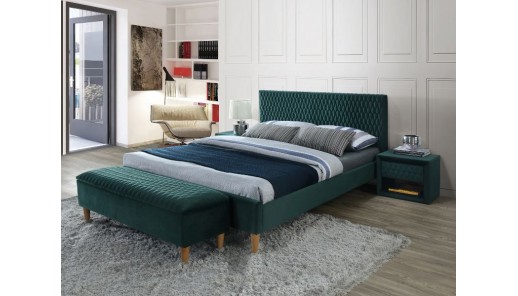 Łóżko Azurro Velvet Signal...