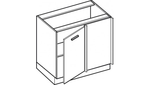 Szafka stojąca narożna...