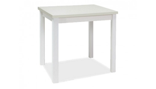 STÓŁ ADAM BIAŁY MAT 90x65