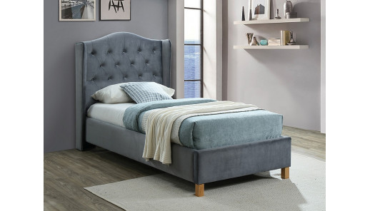 ŁÓŻKO ASPEN VELVET 90x200...