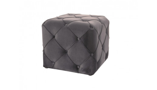 PUF AVIVA K VELVET SZARY...