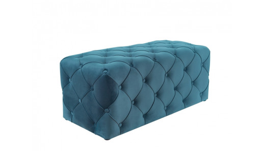 PUF AVIVA VELVET TURKUSOWY...