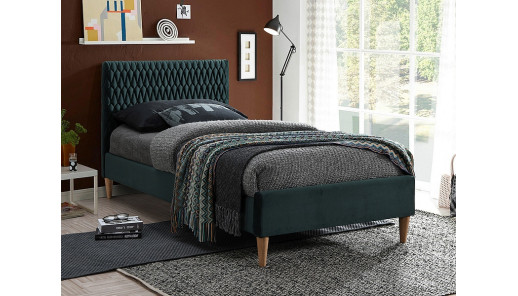 ŁÓŻKO AZURRO VELVET 90X200...