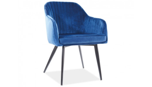 KRZESŁO ELINA VELVET CZARNY...