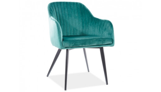 KRZESŁO ELINA VELVET CZARNY...