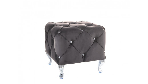 PUF HESTIA K VELVET SZARY...