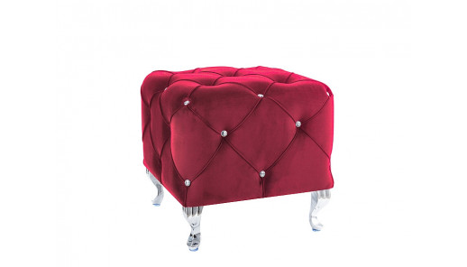 PUF HESTIA K VELVET BORDOWY...