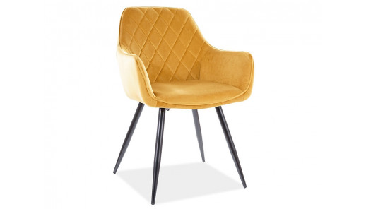 KRZESŁO LINEA VELVET CZARNY...