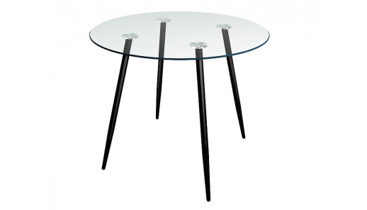 STÓŁ NINO II TRANSP./CZARNY...