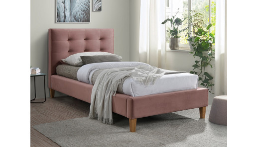 ŁÓŻKO TEXAS VELVET 90X200...