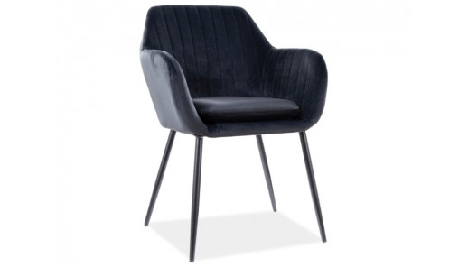 KRZESŁO WENUS VELVET CZARNY...