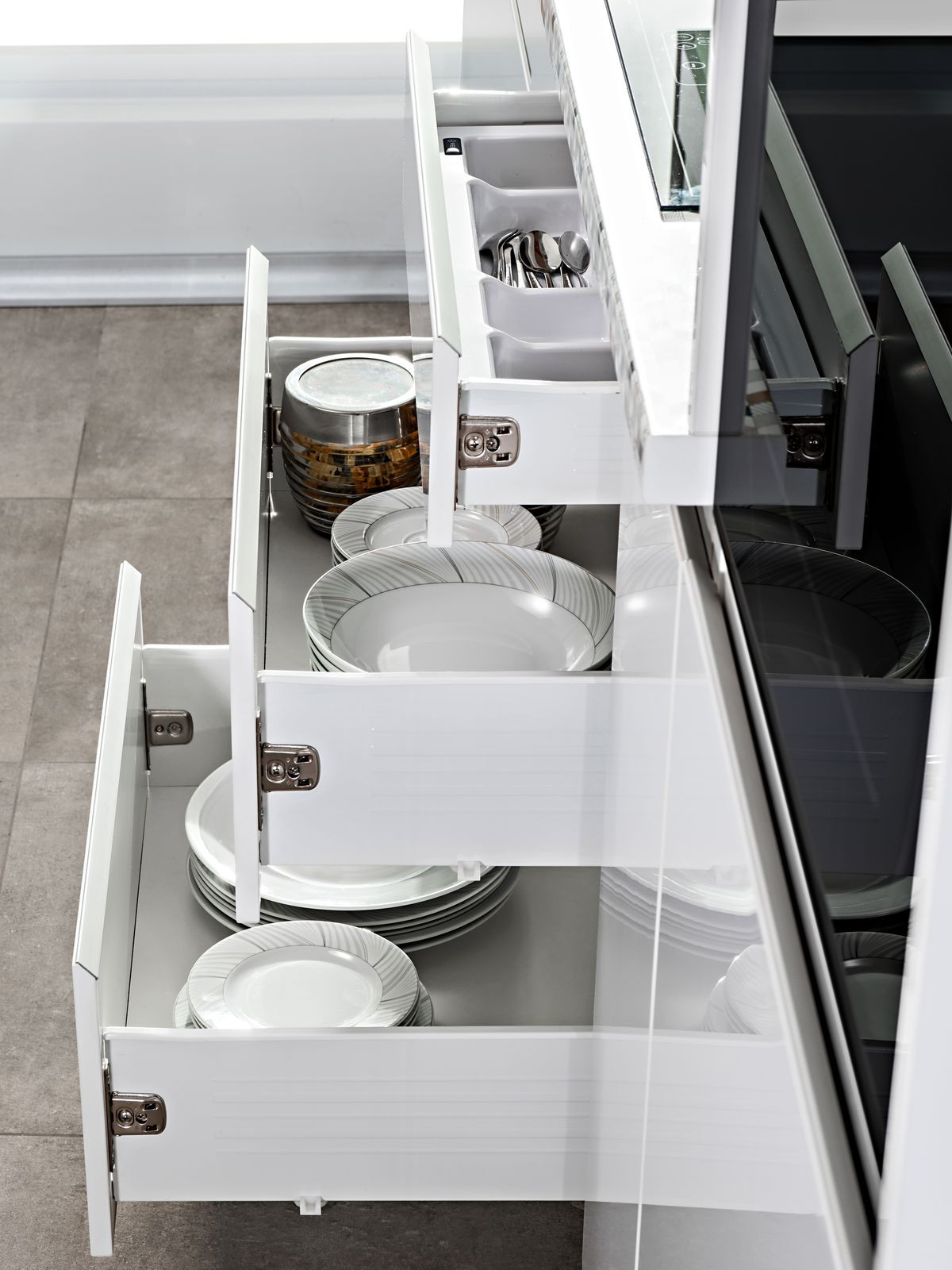 Standardowe szuflady Metalbox